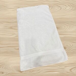 Restoration Hardware White Large Oversized Bath Towel Cotton 57" x 37"